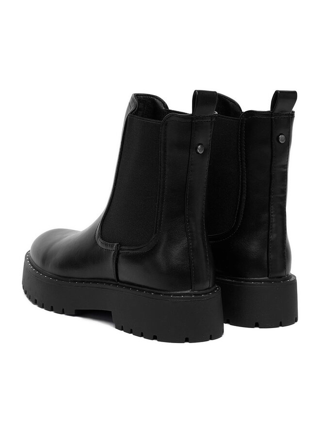DeeZee Боти тип челси DeeZee 24ST0112-1 Черен