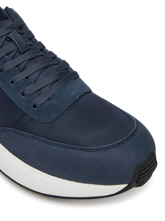 Calvin Klein Jeans Snīkeri Calvin Klein Jeans Athleisure Runner Laceup Ny-Su YM0YM01370 Tumši zils