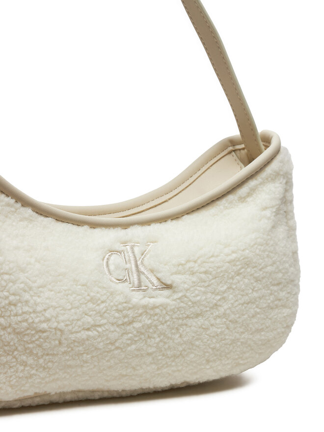 Calvin Klein Jeans Τσάντα Calvin Klein Jeans Teddy IU0IU00634 Εκρού