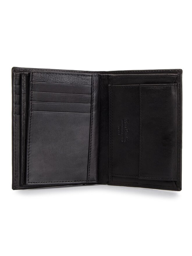 Pierre Cardin Portafoglio grande da uomo Pierre Cardin Tilak06 331 Nero