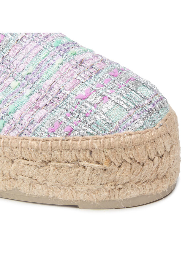 Manebi Espadryle Manebi Slippers D T 1.6 D0 Srebrny