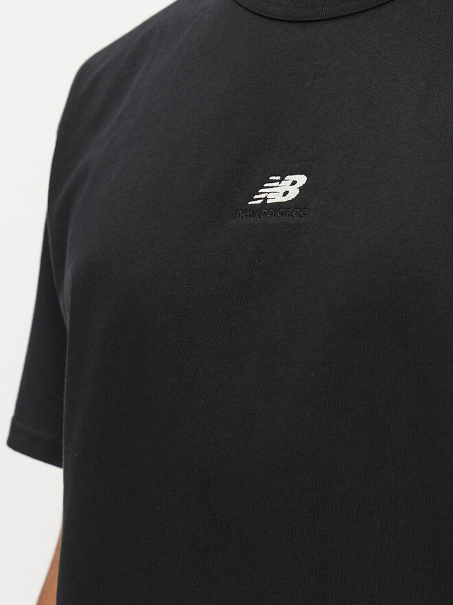 New Balance New Balance T-Shirt Athletics Remastered Graphic Cotton Jersey Short Sleeve T-shirt MT31504 Schwarz Regular Fit