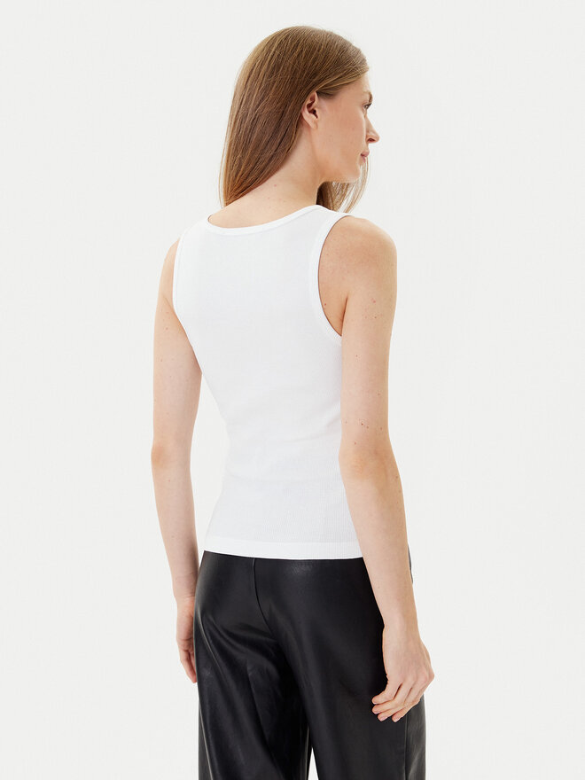 KARL LAGERFELD KARL LAGERFELD Top A3W17005 Blanco Slim Fit