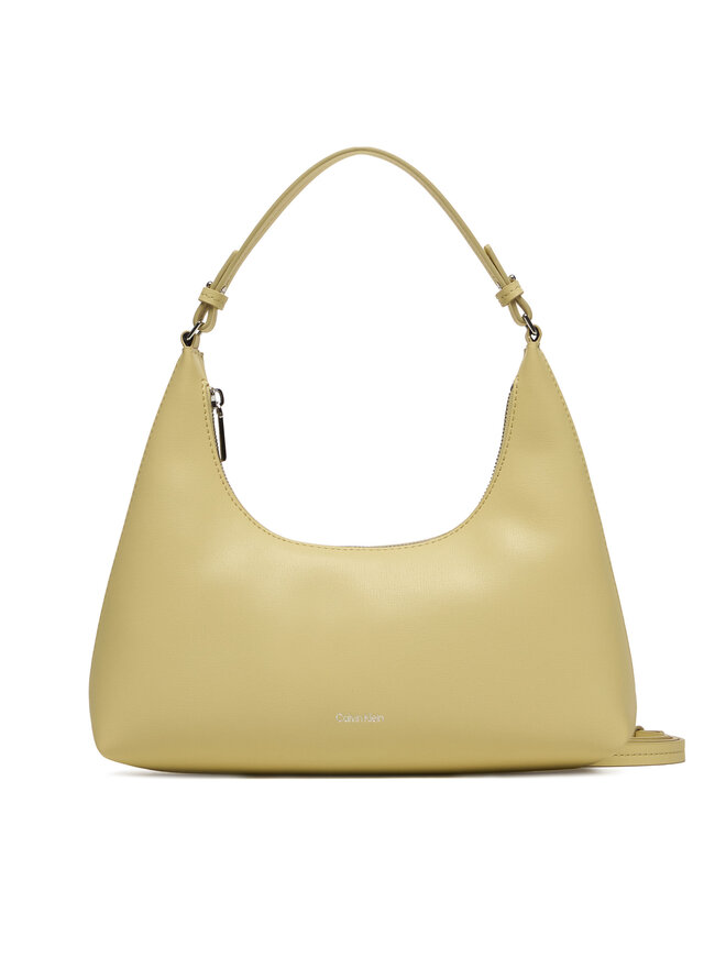 Calvin Klein Handtasche Calvin Klein Foil Logo Conv Shoulder Bag LV04F3272G Gelb