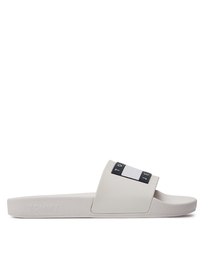 Tommy Jeans Papucs Tommy Jeans Flag Pool Sld Ess EN0EN02115 Ekru