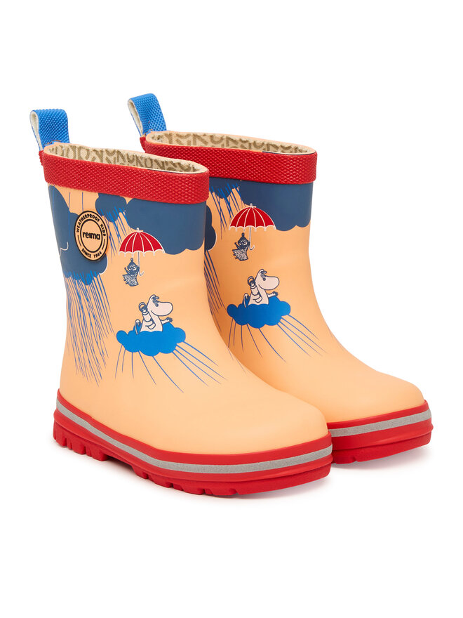 Reima Gummistiefel Reima Moomin Magisk Rain Boots 5400001B-26C1 Orange