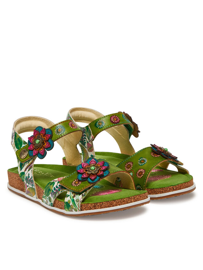 Laura Vita Sandalen Laura Vita Brcyano 12 Grün