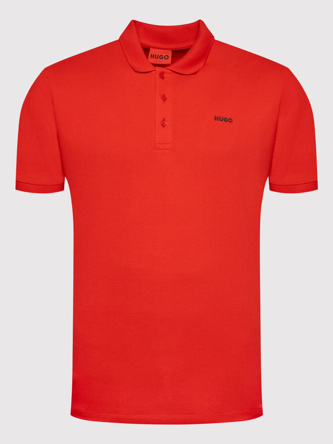 HUGO Hugo Поло Donos222 50466182 Червоний Regular Fit