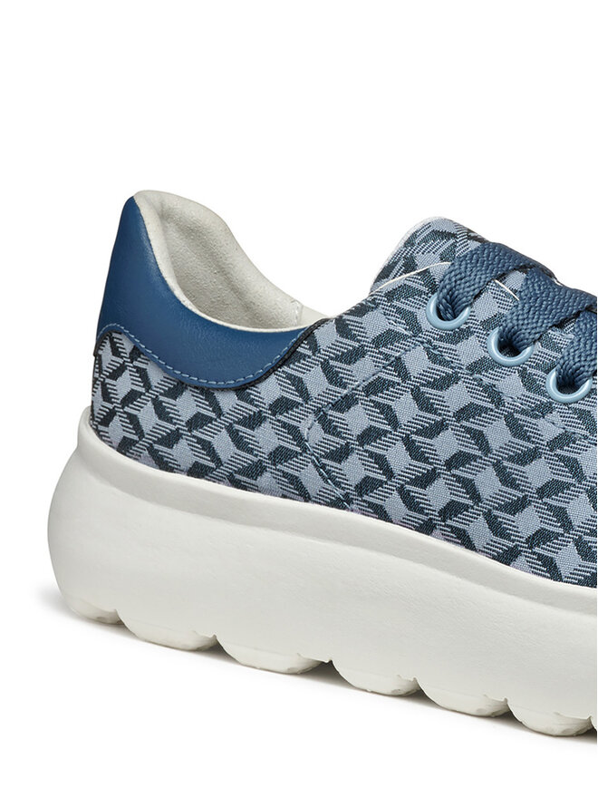 Geox Sneakers Geox D Spherica Ec4.1 D55TCD 0DSBC C4005 Albastru