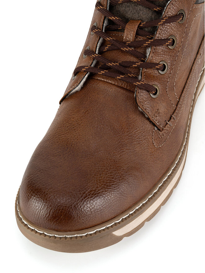 Mustang Schnürschuhe Mustang 4141-610 Braun