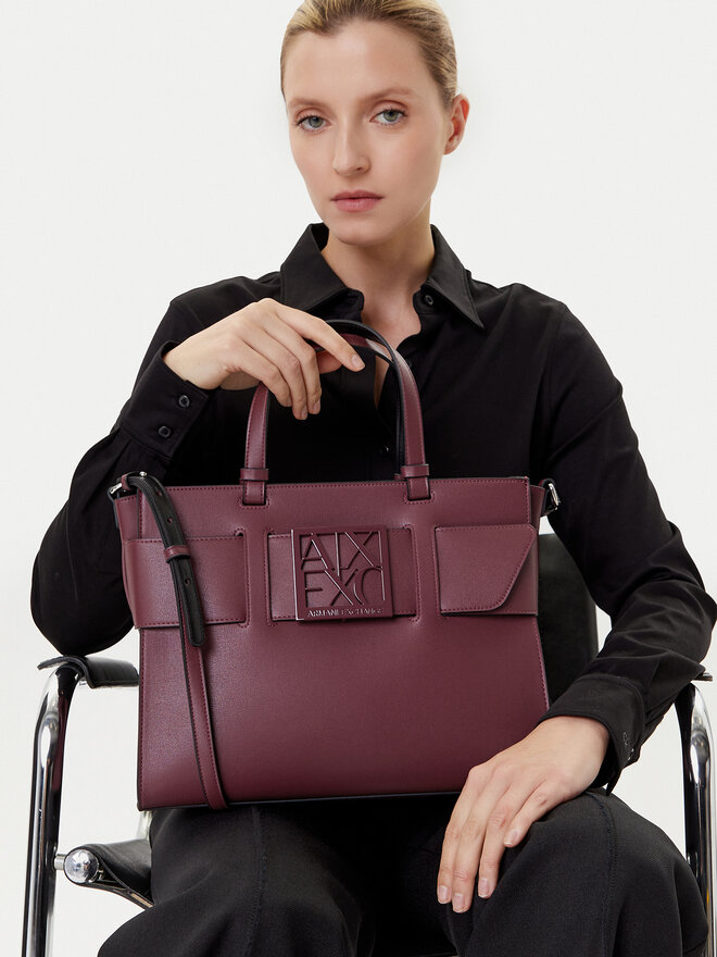 Armani Exchange Geantă Armani Exchange 942689 0A874 UA343 Vișiniu