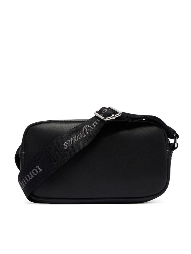 Tommy Jeans Handtasche Tommy Jeans Tjw Daily Elevated Crossover AW0AW19042 Schwarz