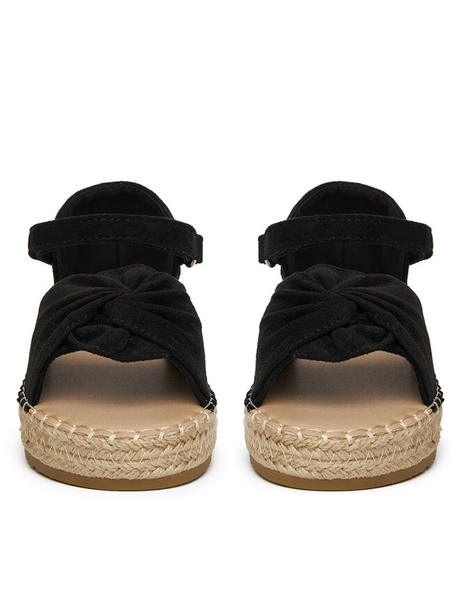 DeeZee Espadryle DeeZee CSS20378-04A Czarny