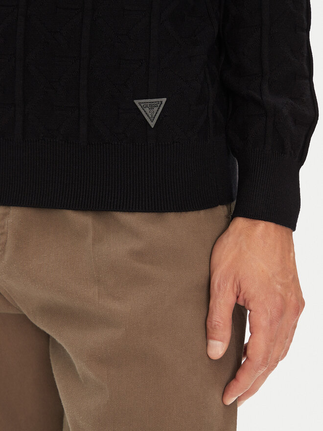 Guess Guess Džemper M5YR07 Z3FC2 Crna Regular Fit