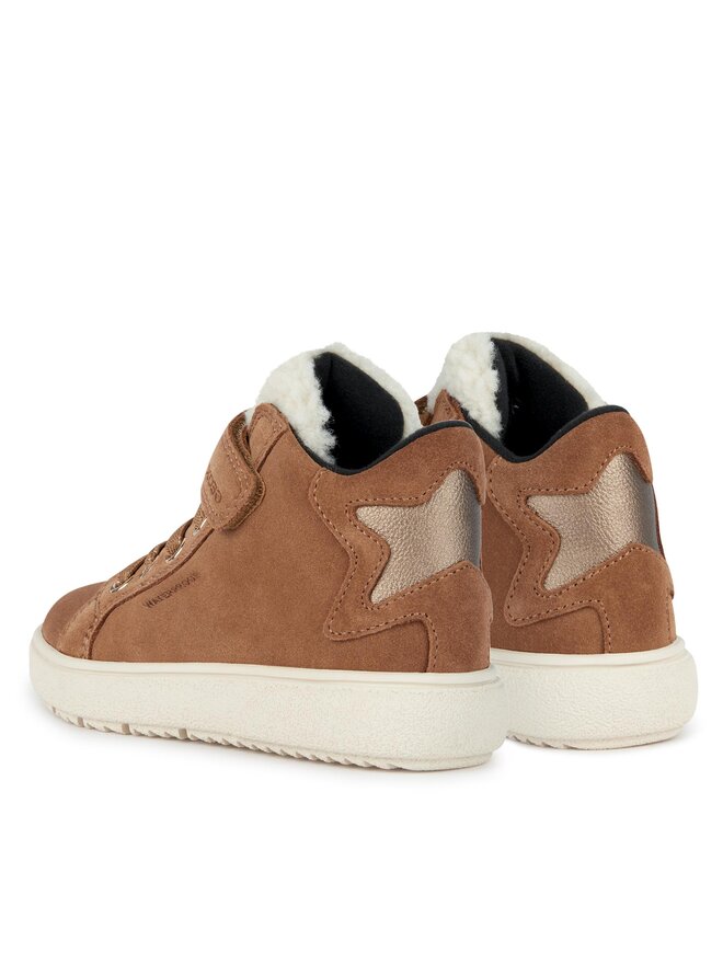 Geox Сникърси Geox J Theleven Girl Wpf J36HYC 022BH C6627 M Кафяв