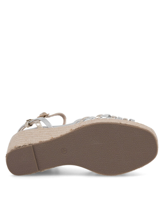 DeeZee Sandały DeeZee WYL2610-01 Srebrny
