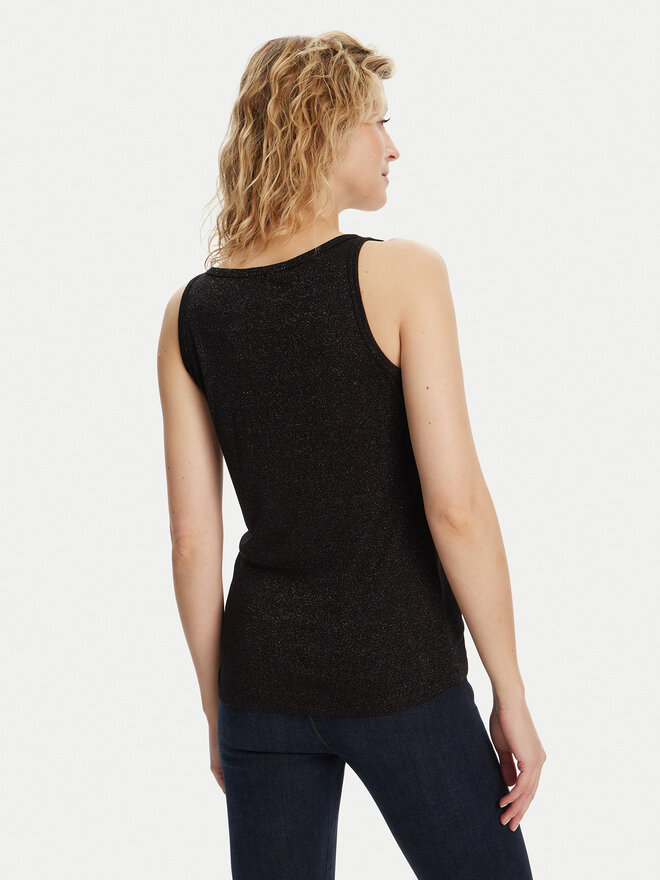 Morgan Morgan Top 251-DIDOA Schwarz Slim Fit
