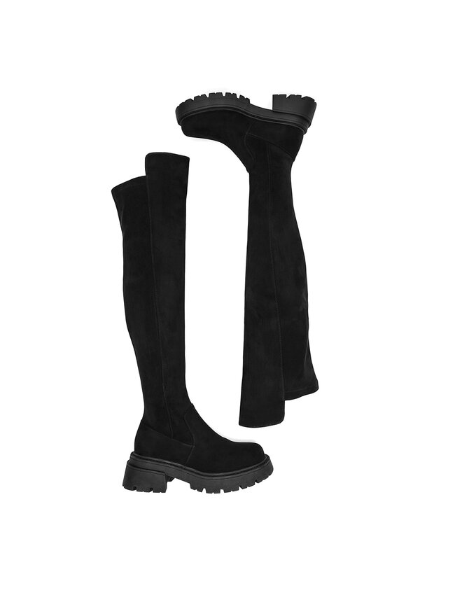 Badura Overknees Badura WFA3154-1Z Schwarz