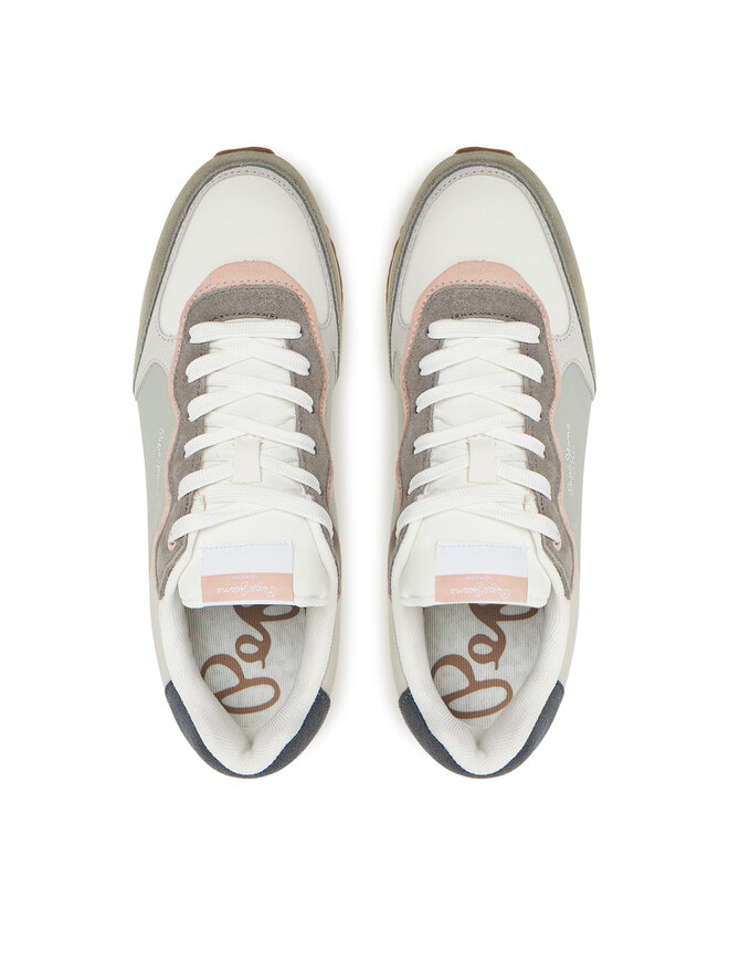 Pepe Jeans Sneakersy Pepe Jeans PLS60034 Zielony
