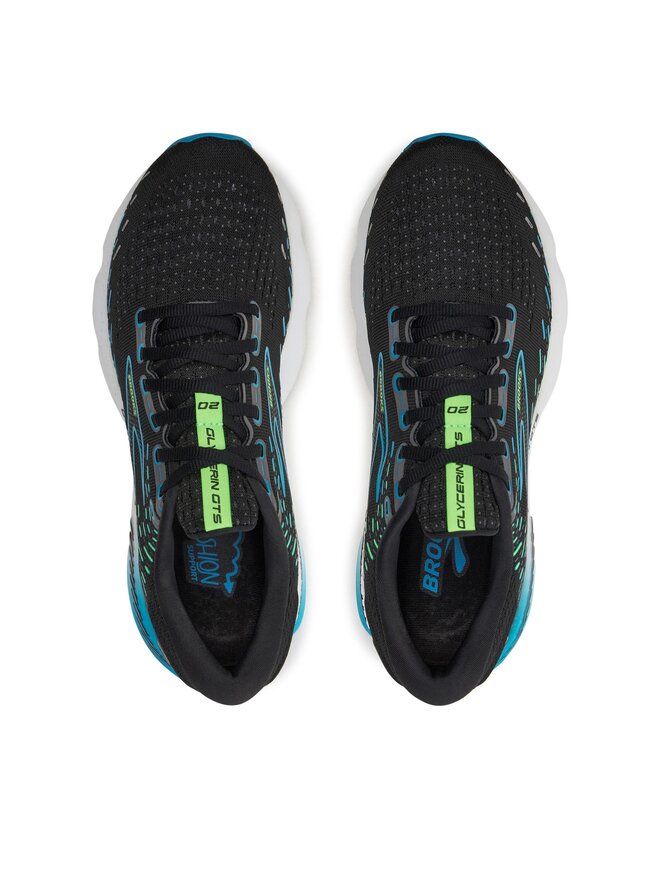 Brooks Взуття для бігу Brooks Glycerin Gts 20 110383 1D 006 Чорний