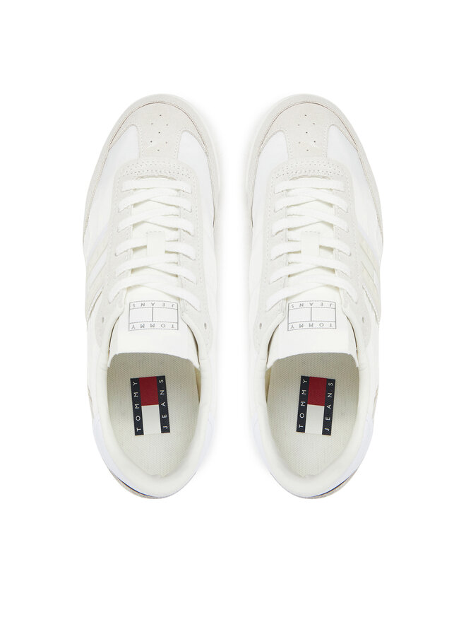 Tommy Jeans Снікерcи Tommy Jeans Tjw Retro Runner Cleated EN0EN02717 Білий