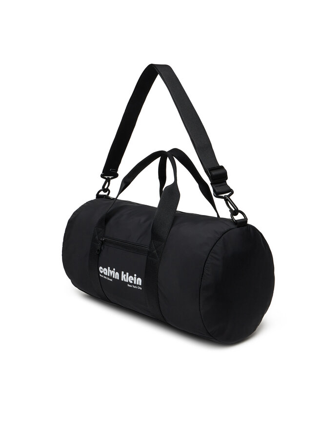 Calvin Klein Jeans Taška Calvin Klein Jeans Ckj Graphic Ck Crossbody Duffle LV04G3163G Černá