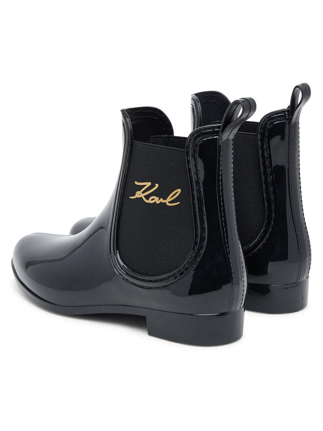 KARL LAGERFELD Γαλότσες KARL LAGERFELD Kalosh II KL94775 Μαύρο