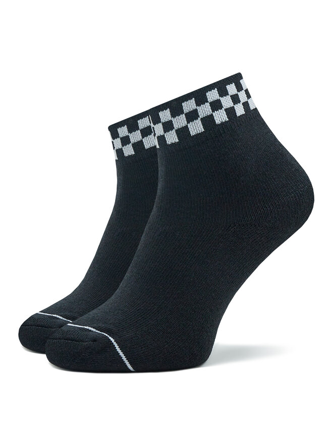 Vans Hosszú gyerek zoknik Vans Peek A Check VN0007BJBLK1 Fekete