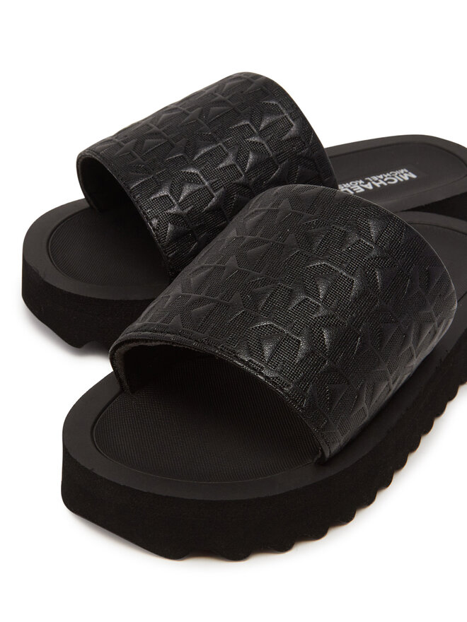 MICHAEL Michael Kors Παντόφλες MICHAEL Michael Kors MK01372001 Μαύρο