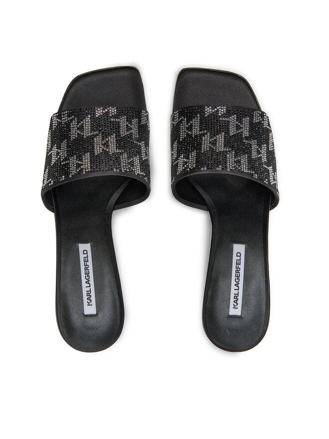 KARL LAGERFELD Papucs KARL LAGERFELD KL30112 Fekete