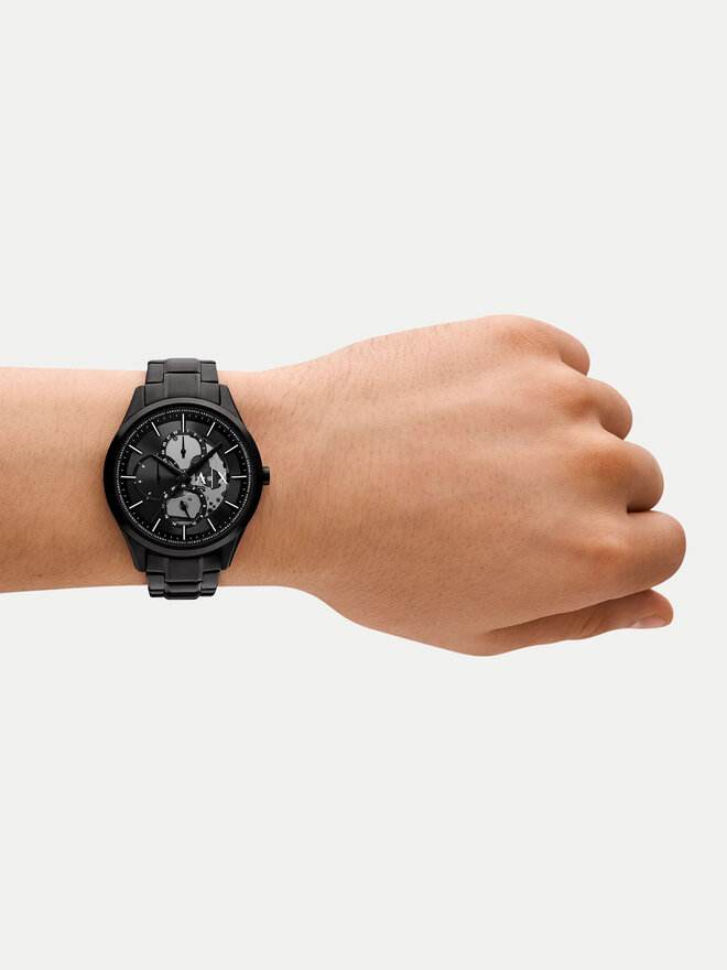 Armani Exchange Zegarek Armani Exchange AX7160SET Czarny
