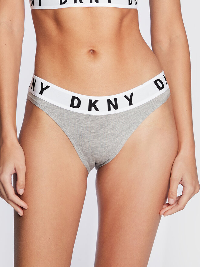 DKNY DKNY Klassischer Damenslip DK4513 Grau