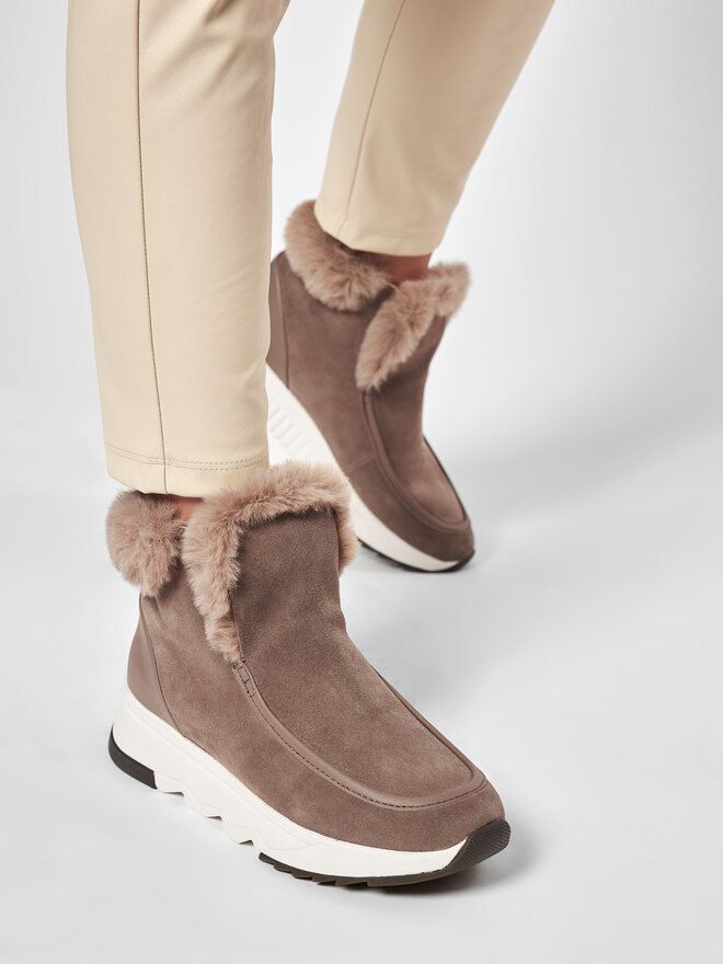 Geox Členková obuv Geox D Falena B Abx B D04HXB 02285 C5005 Béžová
