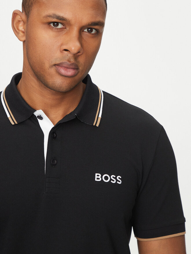BOSS BOSS Poloshirt Paddy Pro 50469102 Schwarz Regular Fit