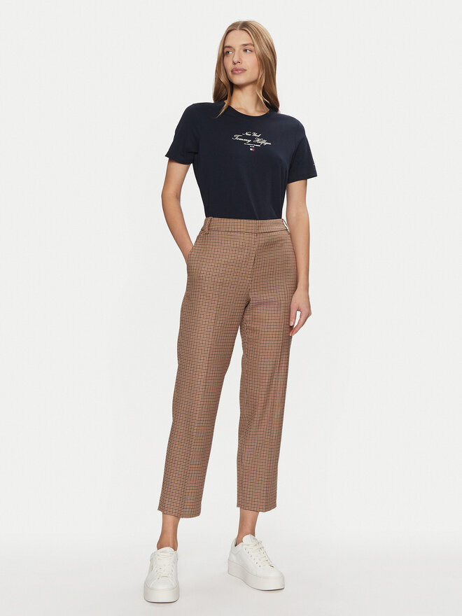Tommy Hilfiger Tommy Hilfiger Póló WW0WW43895 Sötétkék Regular Fit