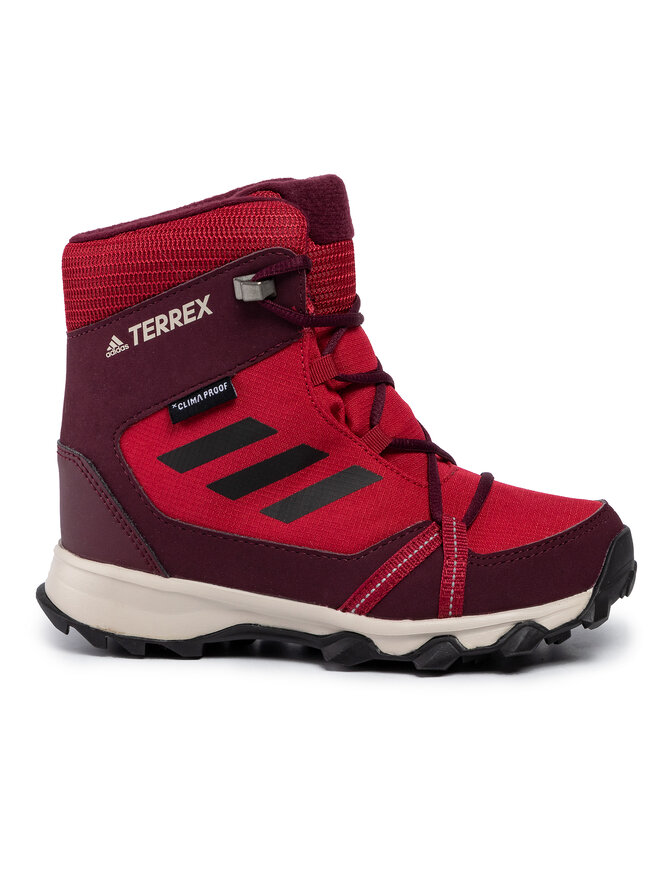 Trekkingschuhe adidas Terrex Snow Cp Cw K G26588 Rot eschuhe
