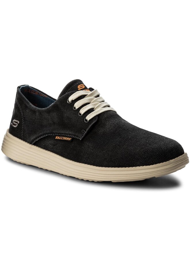 Po buty Skechers Borges 64629 BLK Czarny eobuwie .pl