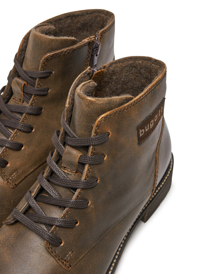 Bugatti Stiefel Bugatti BUGATTI-3117823L1000 6100 DARK BROWN Braun