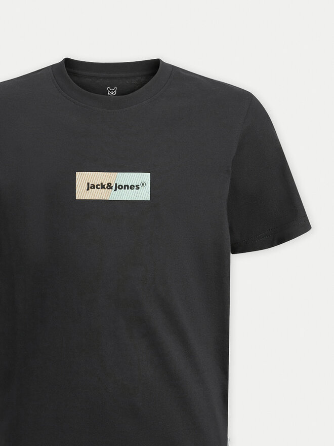Jack&Jones Junior Jack&Jones Junior Футболка Bronx 12263282 Чорний Standard Fit