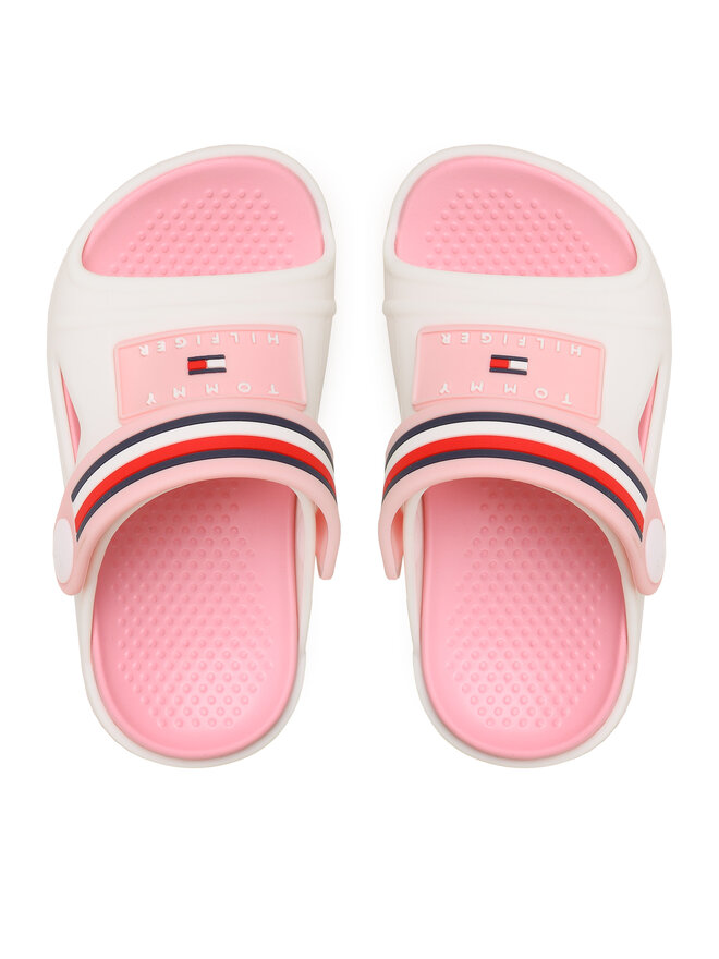 Tommy Hilfiger Чехли Tommy Hilfiger Comfy Sandal T1A2-32779-0083 M Бял