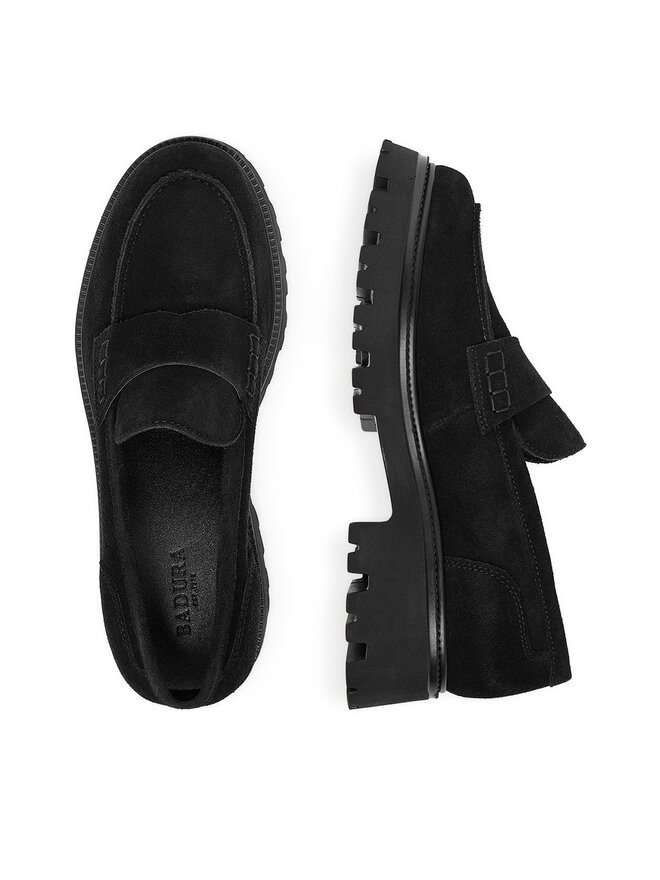Badura Loafersy Badura C-AVAH-25050LM Czarny