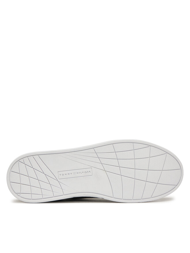 Tommy Hilfiger Zapatillas Tommy Hilfiger Icon Court Pinperf Lth FM0FM05483 Negro
