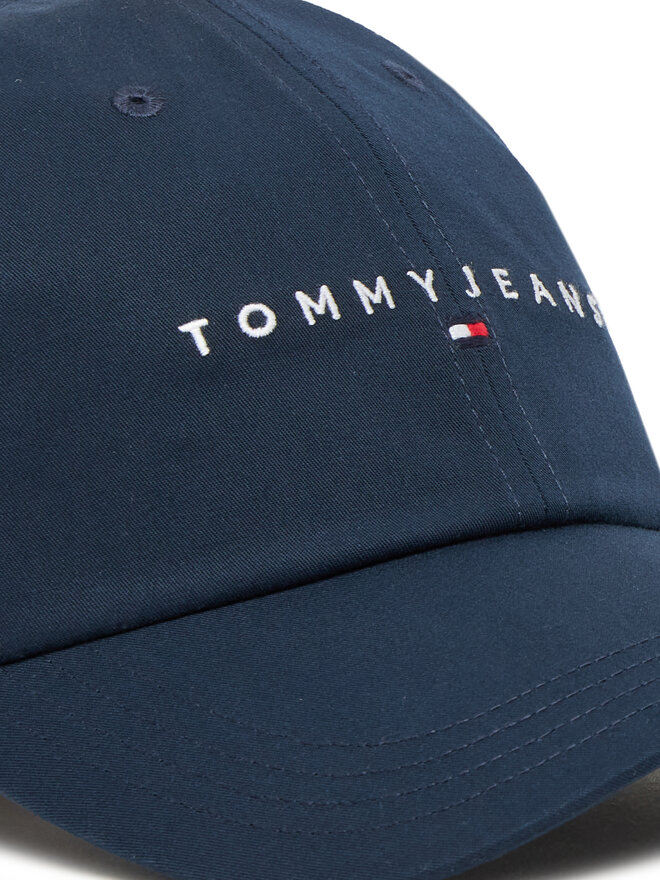 Tommy Jeans Baseball sapka Tommy Jeans Logo 6 Panel Cap AW0AW16868 Sötétkék