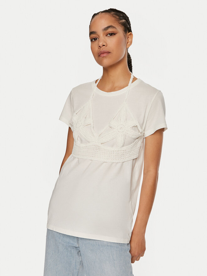 ViCOLO ViCOLO Póló RB0816 A Fehér Regular Fit