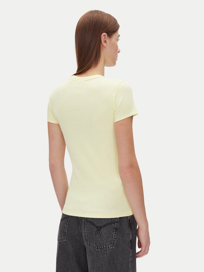 HUGO HUGO Camiseta Easy Tee_B 50523924 Amarillo Slim Fit