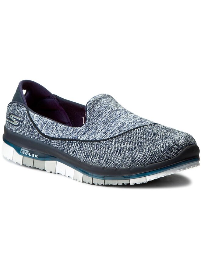 Sneakers Skechers Go Flex 14010 NVGY Bleu marine chaussures