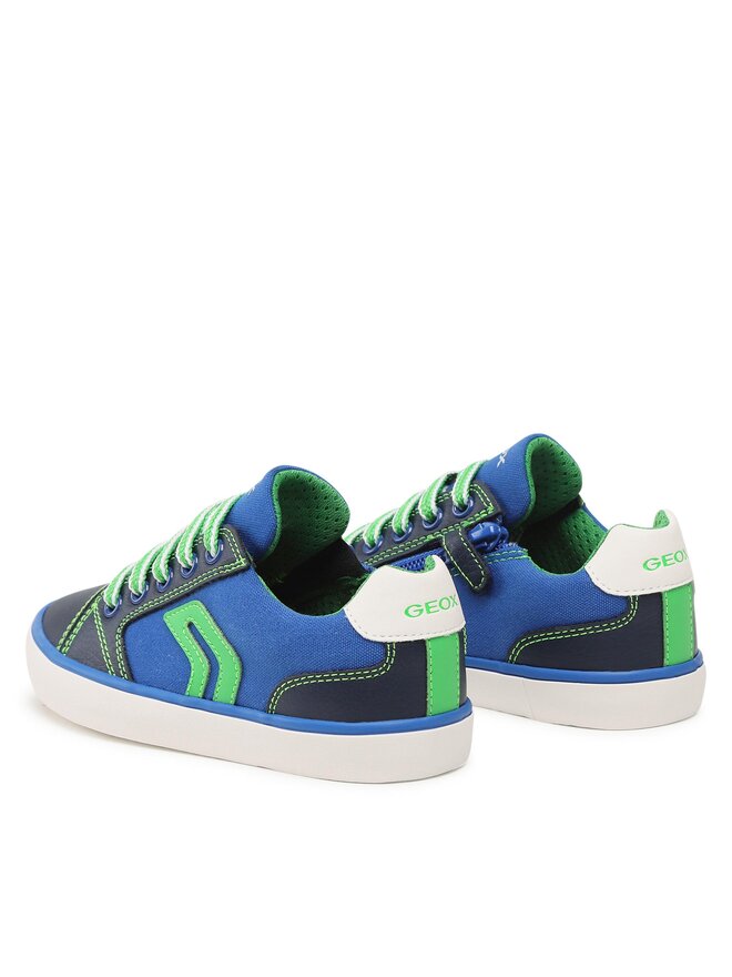 Geox Herren Sneaker J Gisli Boy F – Sportlicher Schnürschuh Aus Synthetik Mit Gummisohle