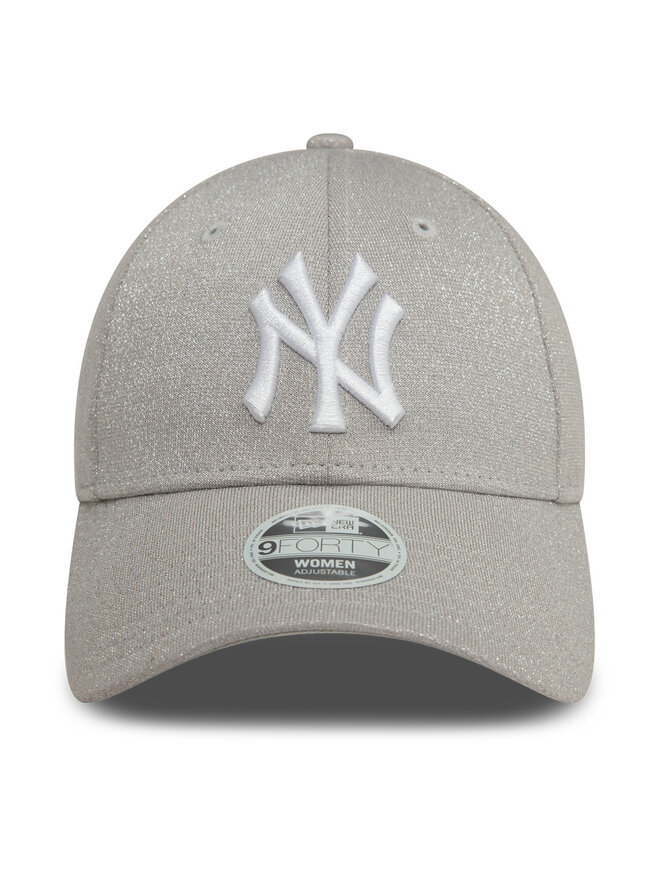 New Era Шапка с козирка New Era Glitter New York Yankees 9FORTY 60580739 Сив