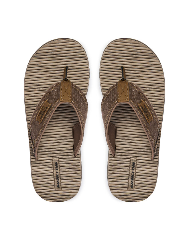 Skechers В'єтнамки Skechers Quill - Seaside 205719/BRN Коричневий