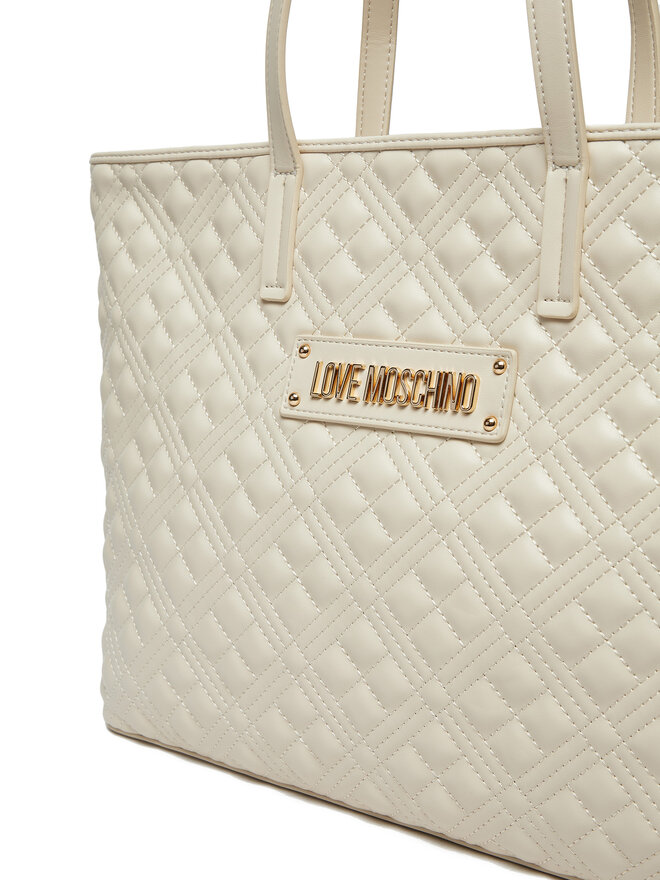 LOVE MOSCHINO Torebka LOVE MOSCHINO JC4166PP1MLA0110 Écru